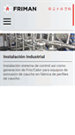 Mobile Screenshot of frimaninstalaciones.com